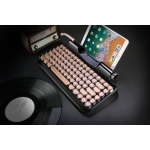 Rymek Cherry MX 復古打字機藍牙機械鍵盤 (黑色)